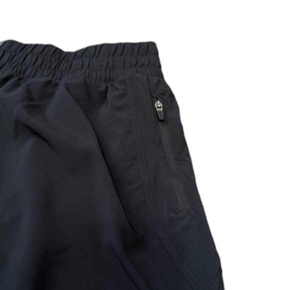 CRZ Yoga High Rise Lined Running Shorts Black Athletic Gym Activewear Size Small - Picture 2 of 5